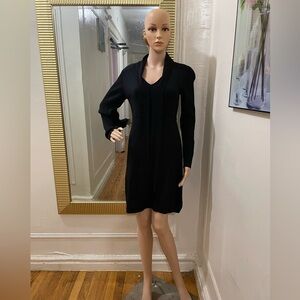 SHANI Black Long Sleeve Dress